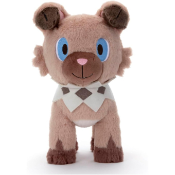 authentic Pokemon plush Rockruff KutaKutaTatta 33cm long Takara tomy (Medium )